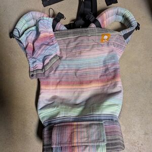Tula Multicolor Toddler Wrap Conversion